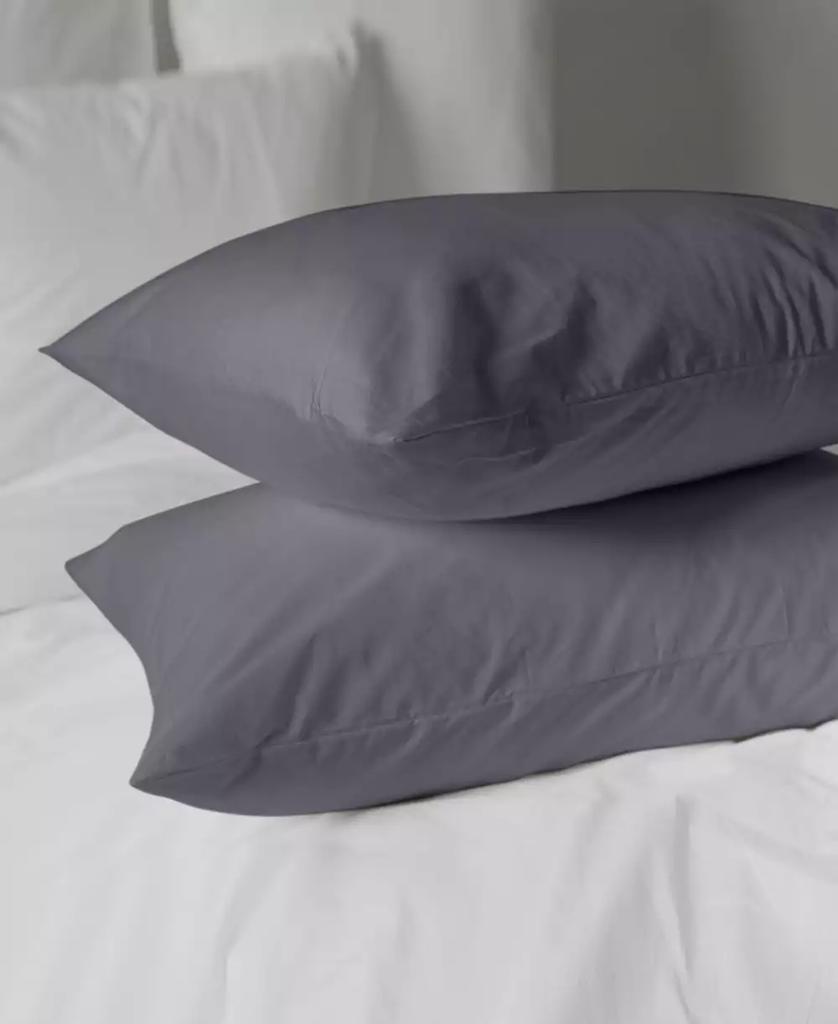 Pillow Guy Classic Cool & Crisp Cotton Percale Pillowcase Pair, King