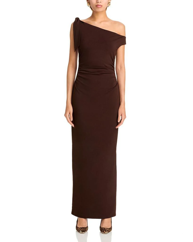 Wayf Say Less Ruched Midi Dress 7
