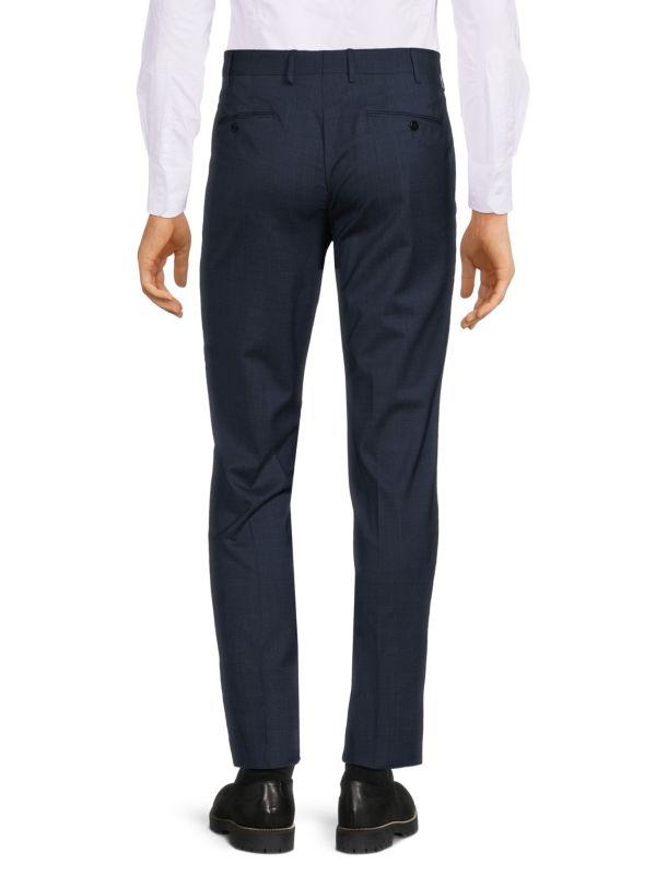 Zanella Curtis Slim Tapered Leg Wool Trousers