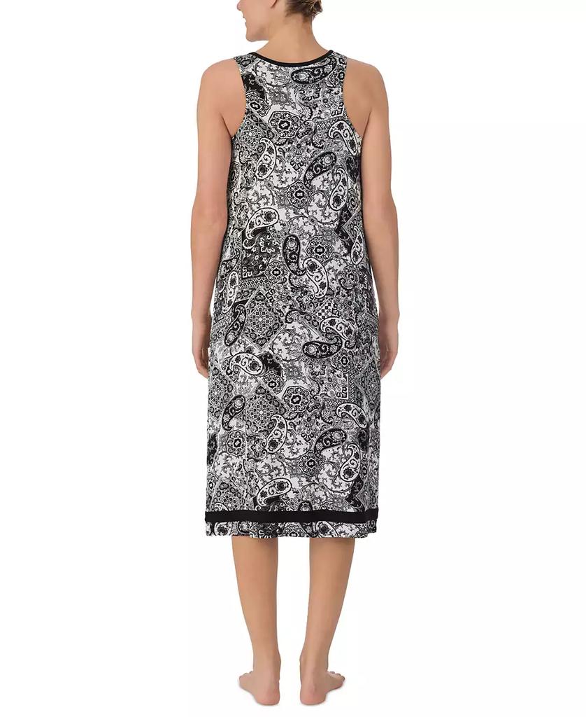 Ellen Tracy Women's Printed Sleeveless Nightgown