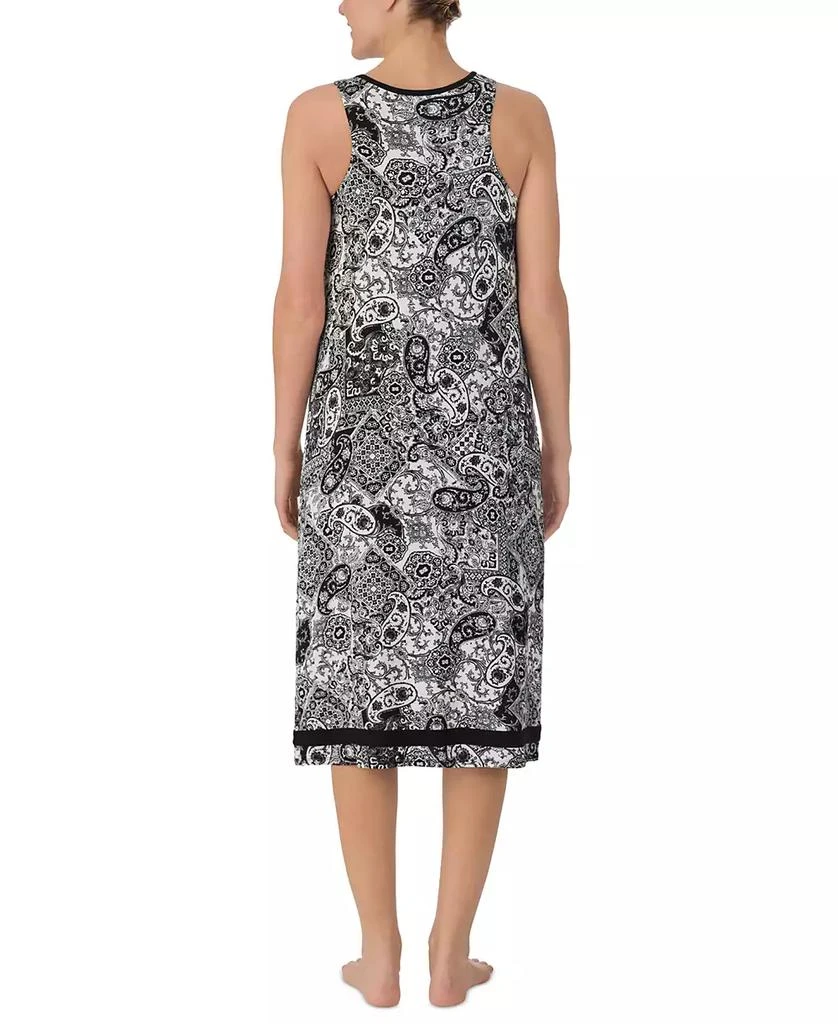 Ellen Tracy Women's Printed Sleeveless Nightgown 2