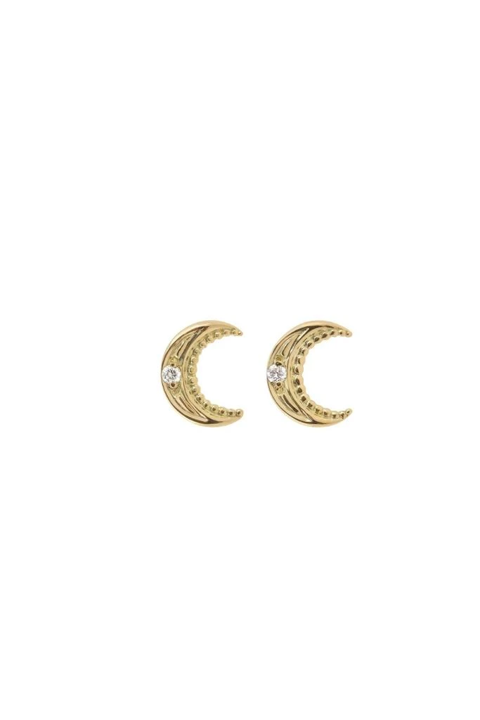 Gigi Clozeau Gigi Clozeau - Women
s Petite Moon Earrings 1