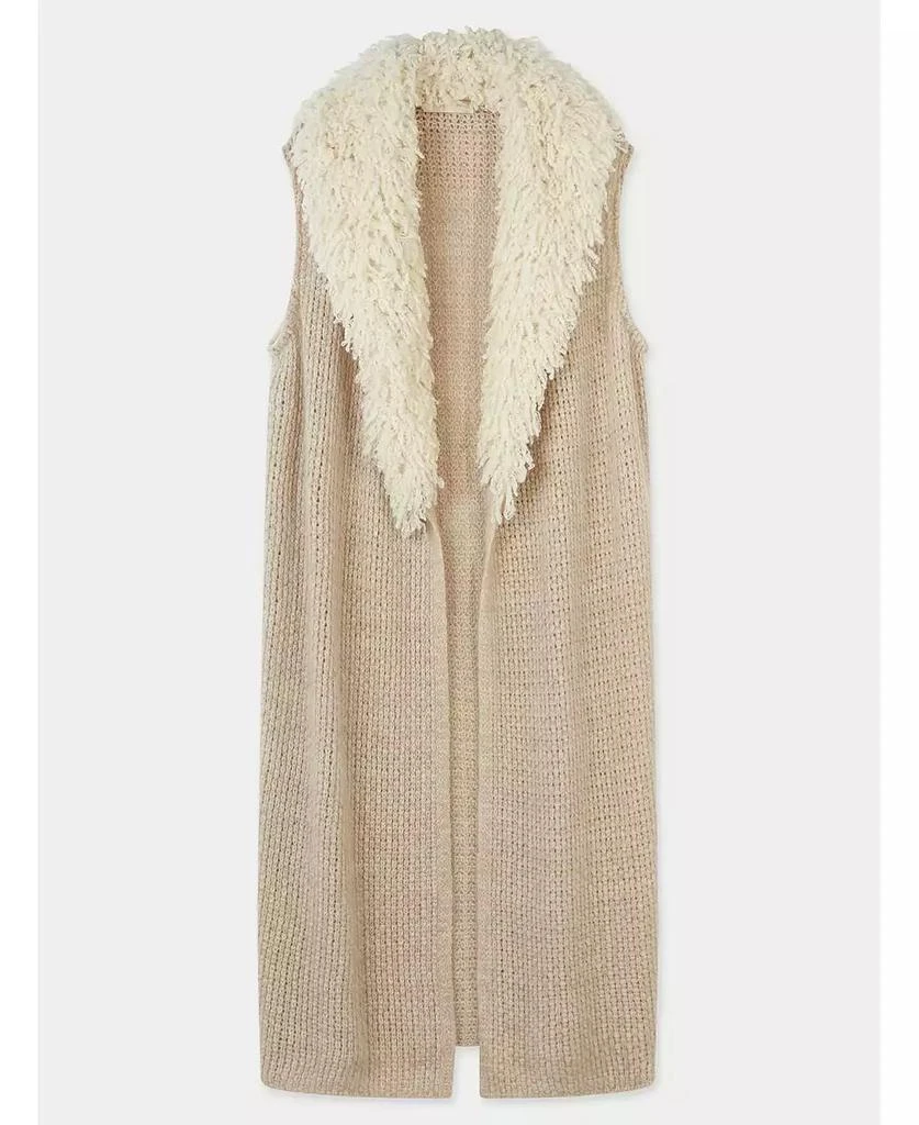 Gobi Cashmere Women's Loop-Stitched Cashmere Vest 6