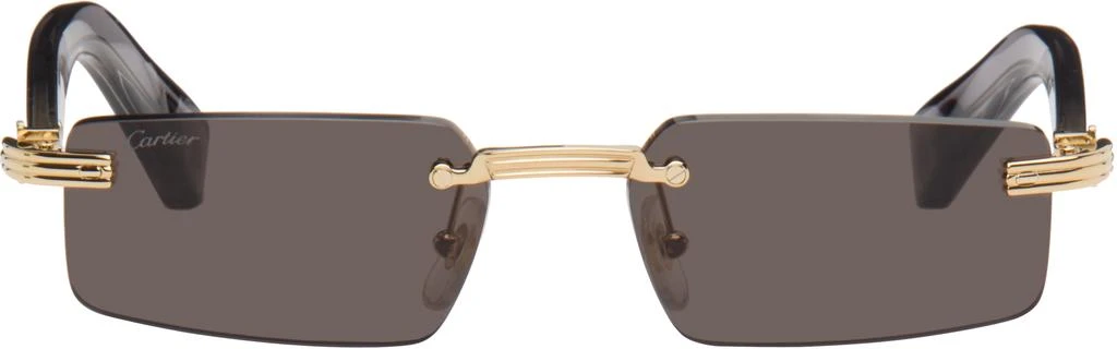 Cartier Gray CT0537S Sunglasses 1