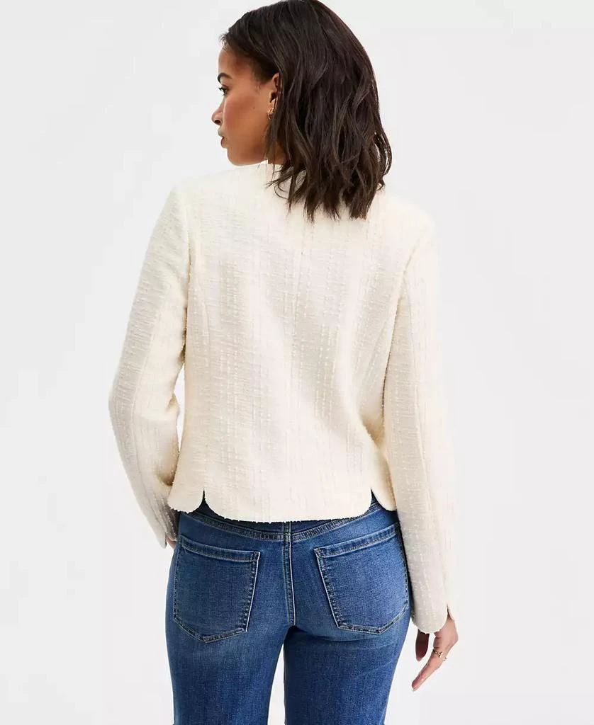 Liverpool Los Angeles Women
s Collarless Scalloped Jacket 3