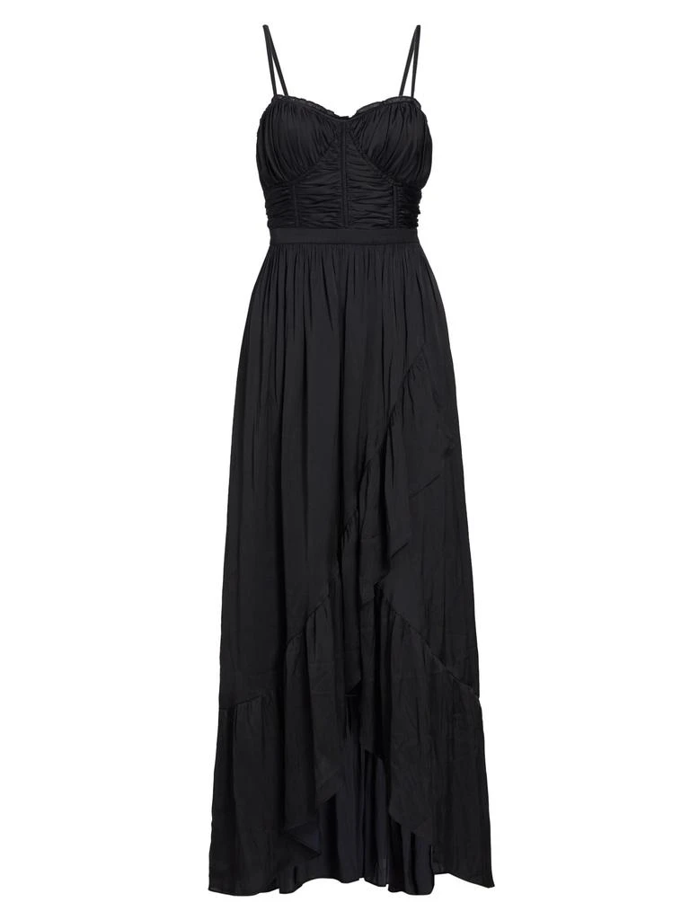 knee length dresses for ladies Joyfolie Girls Braelyn Maxi Dress in Olive, Size 7