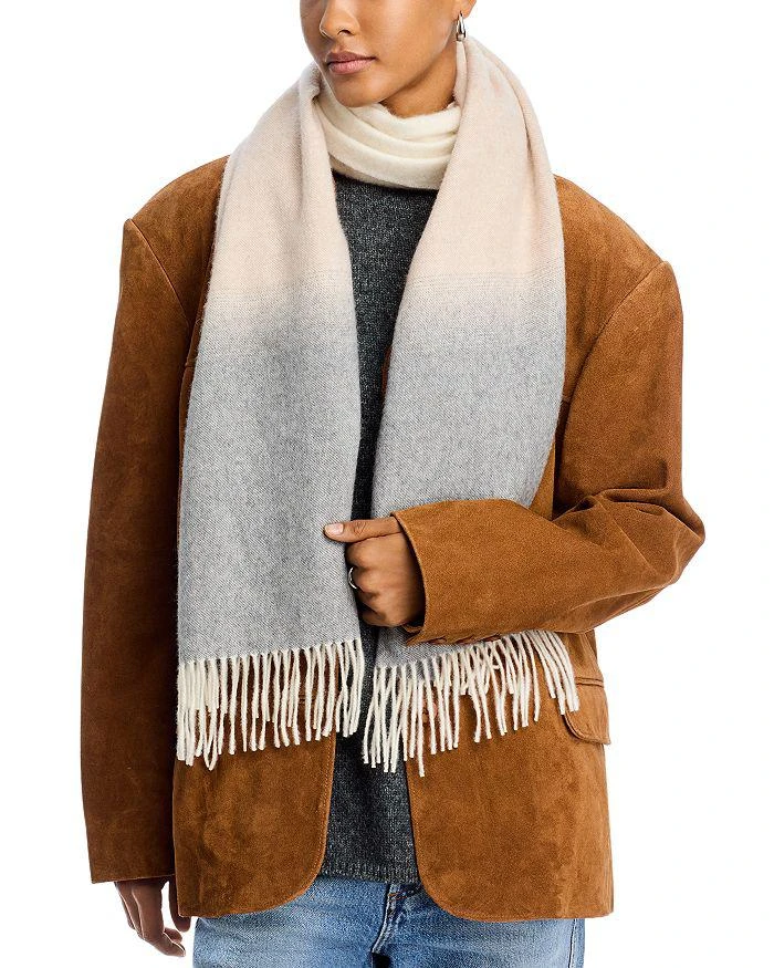 C by Bloomingdale's Cashmere Ombré Oversized Scarf - Exclusive 1