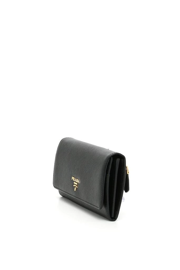Prada Prada Logo Fold Continental Wallet 3