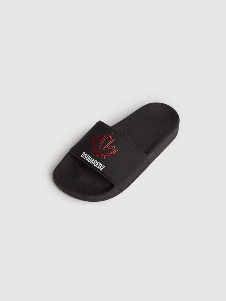 DSQUARED2 Rubber Slide Sandals W/logo 1