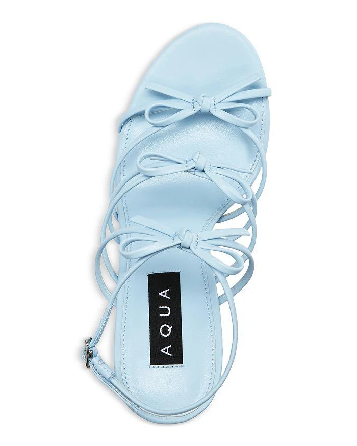 AQUA Women's Danni Bow Sandals - Exclusive 3
