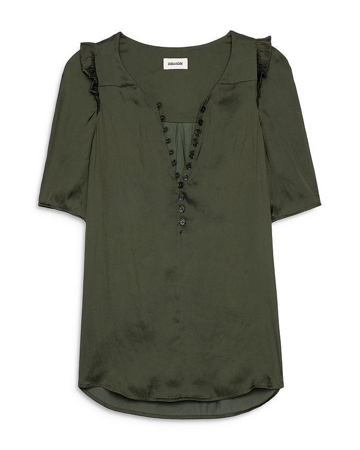 Zadig&Voltaire Twity Satin Blouse 10