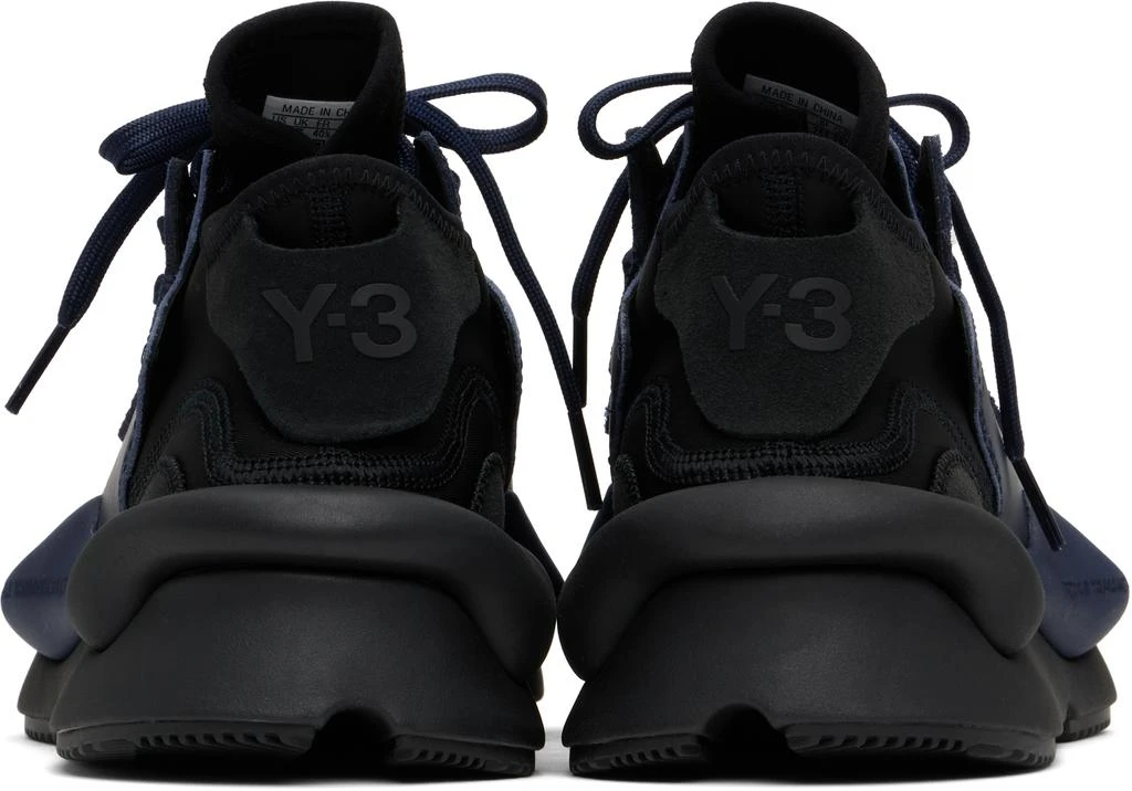 Y-3 Navy & Black Kaiwa Sneakers 2