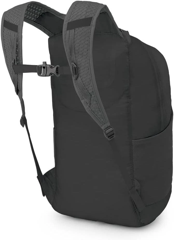 Osprey Osprey Ultralight Collapsible Stuff Pack - Lightweight, Packable Travel Backpack — Extra Bag For Travel and Every Day — 18 L Capacity Daypack to Expand Luggage, Black 5