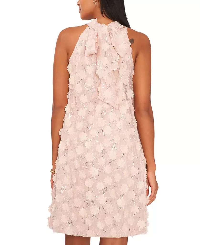 MSK Women's Sequin Sleeveless A-Line Short Dress 4