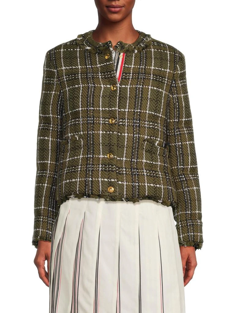 Thom Browne   ​Oversized Down-Fill Cardigan Sport Coat 1