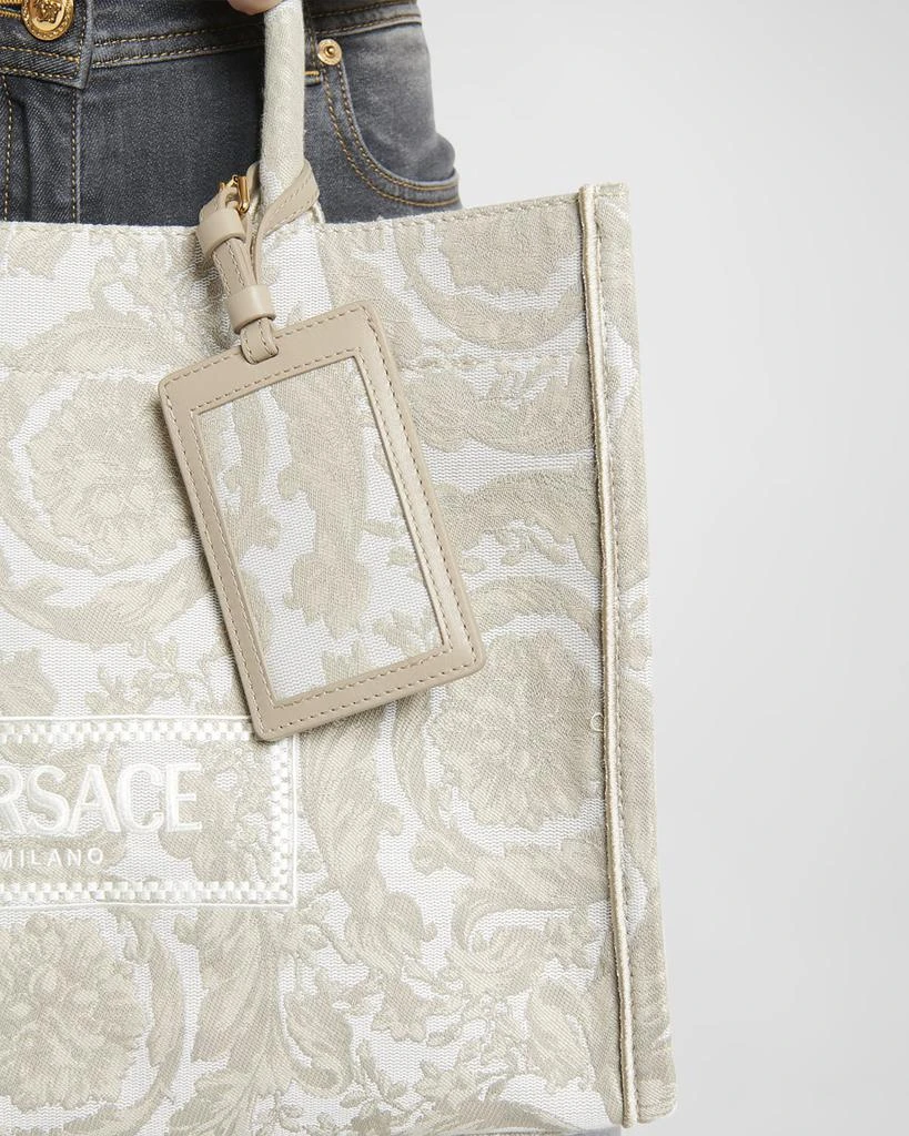Versace Jacquard Embroidered Luggage Tag 4