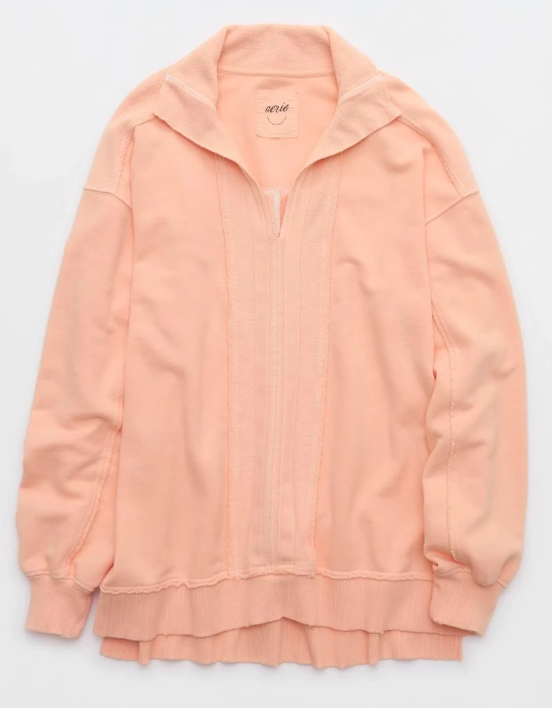 Aerie Aerie Starry Skies Open Neck Sweatshirt 3