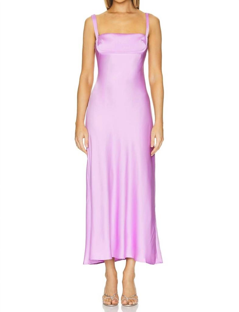 ASTR Stacie Dress In Lilac