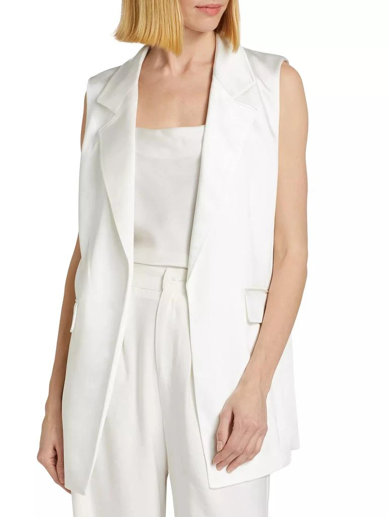 Kobi Halperin June Satin Longline Vest 3