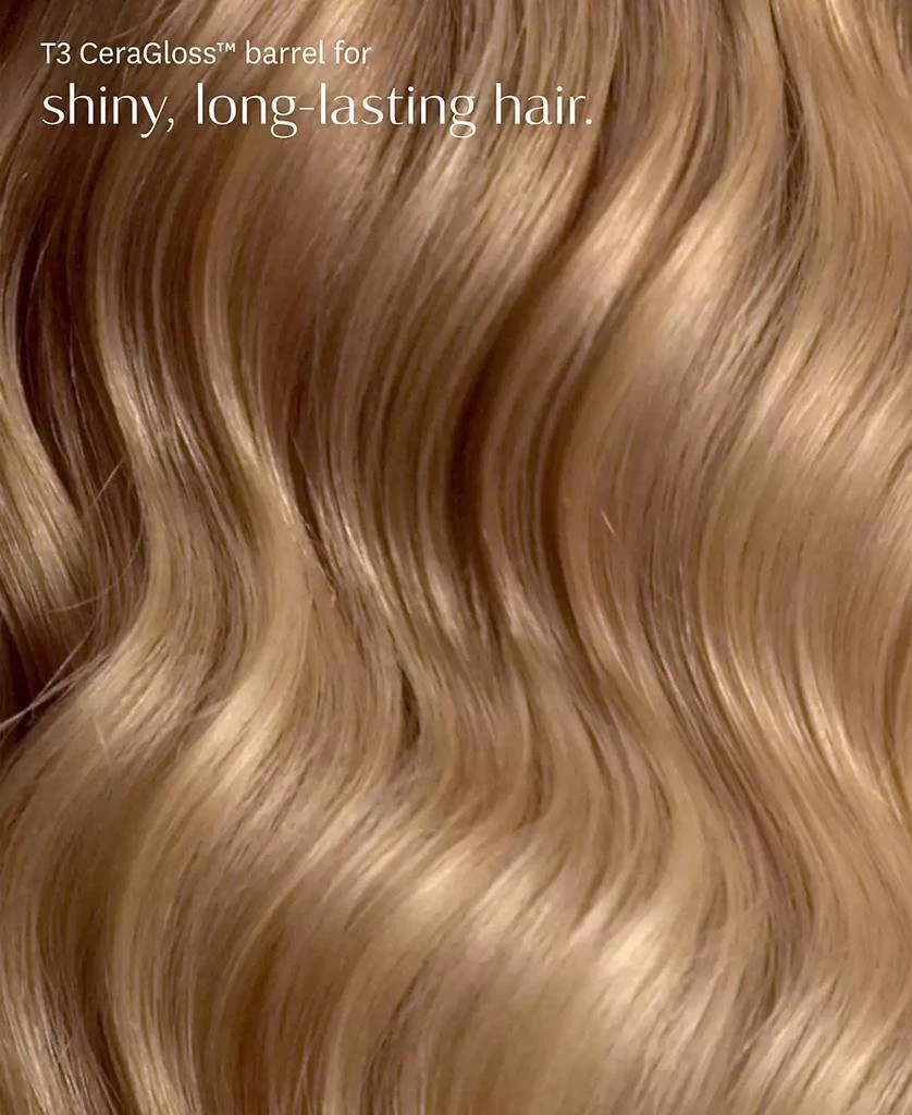 T3 SinglePass Wave 1 ¼" - ¾" Professional Tapered Ceramic Styling Wand 10
