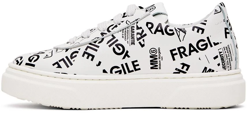 MAISON MARGIELA Kids White Logo Sneakers 3