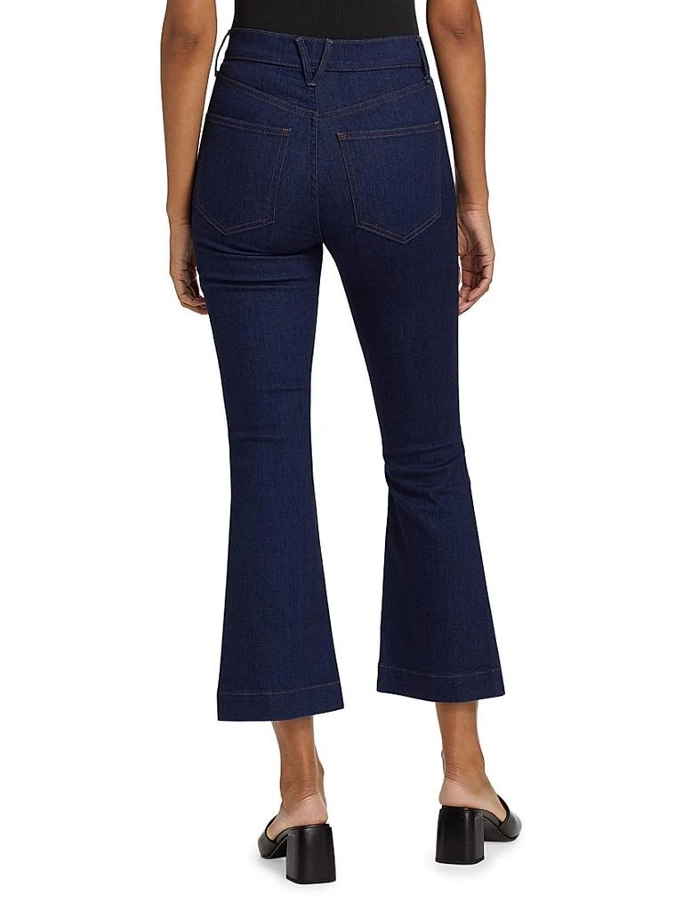 VERONICA BEARD Carson High-Rise Ankle-Flare Jeans 5