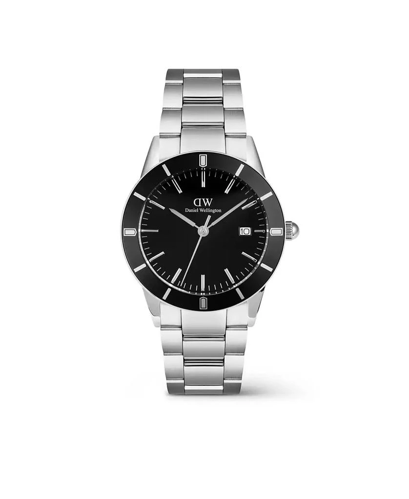 Daniel Wellington Men's Analog Silver Tone Stainless-Steel Watch, 40mm 1