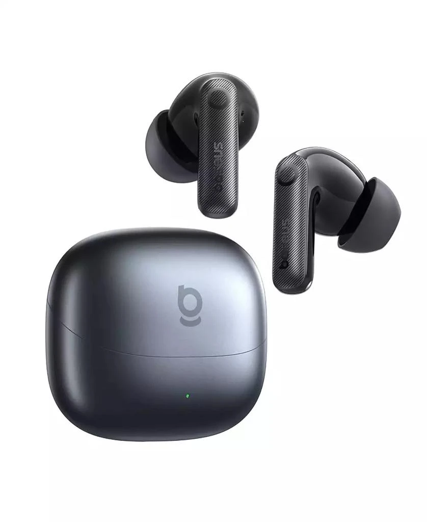 Baseus BP1 Pro LDAC Hi-Res ANC Wireless Earbuds | Adaptive Noise Cancelling, 55H Playtime, AI 6-Mic Calls, IP55, White 9