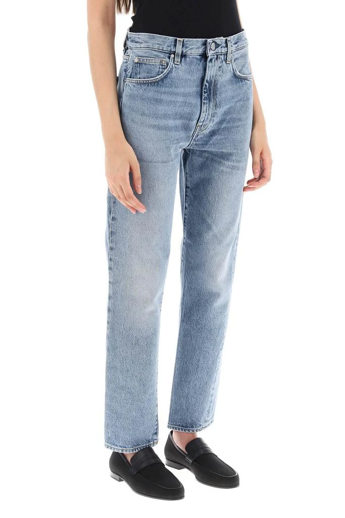 TOTEME twisted seam cropped jeans 2