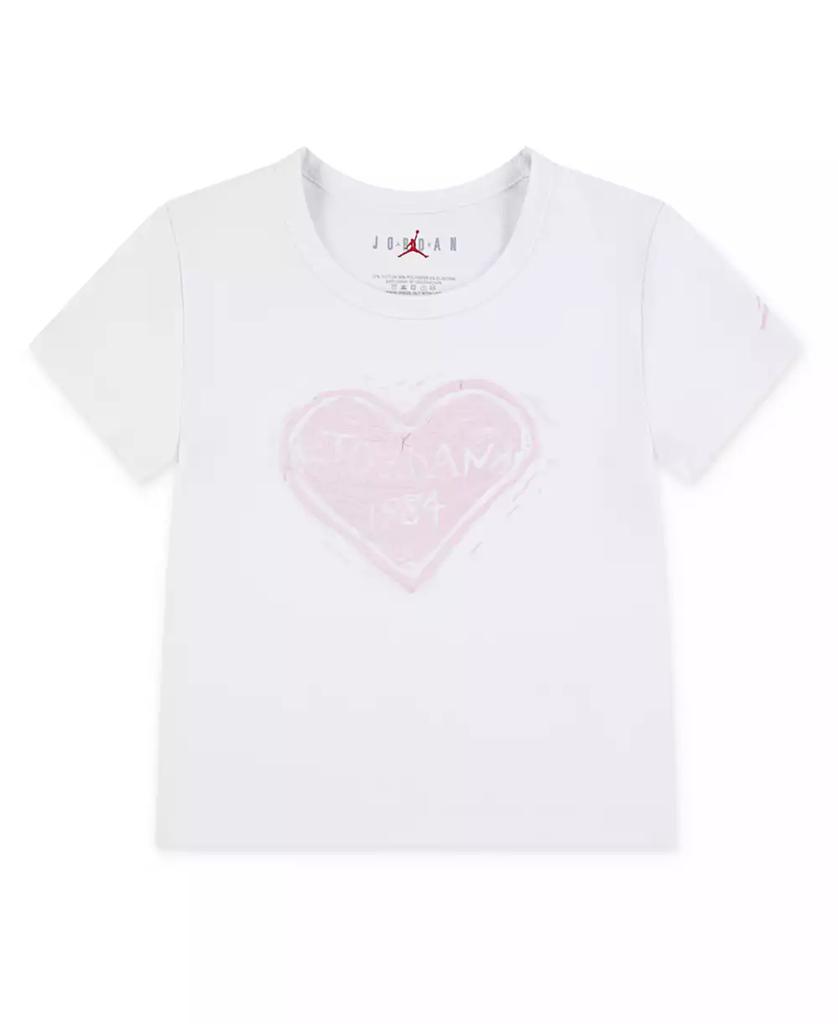 Jordan Girls  7-16 Tree Etch Crewneck T-Shirt