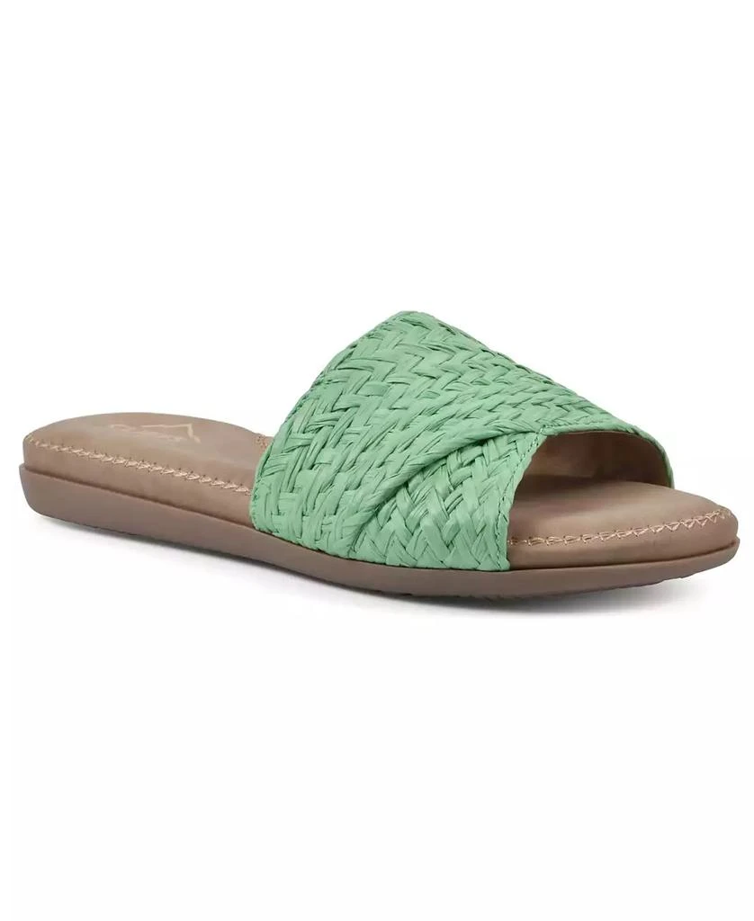 White Mountain Women's Flawless Slide Sandal 1