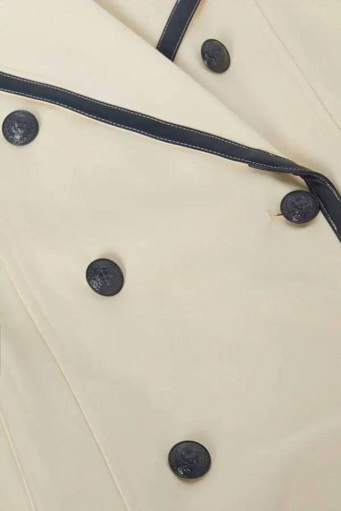 L
Agence L
Agence - Toru Leather Trim Trench Coat 4