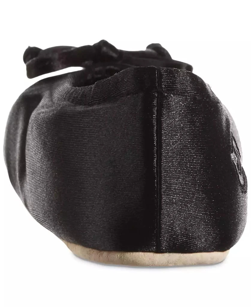 Isotoner Signature Women's Satin Ballerina Slippers with Bow 2
