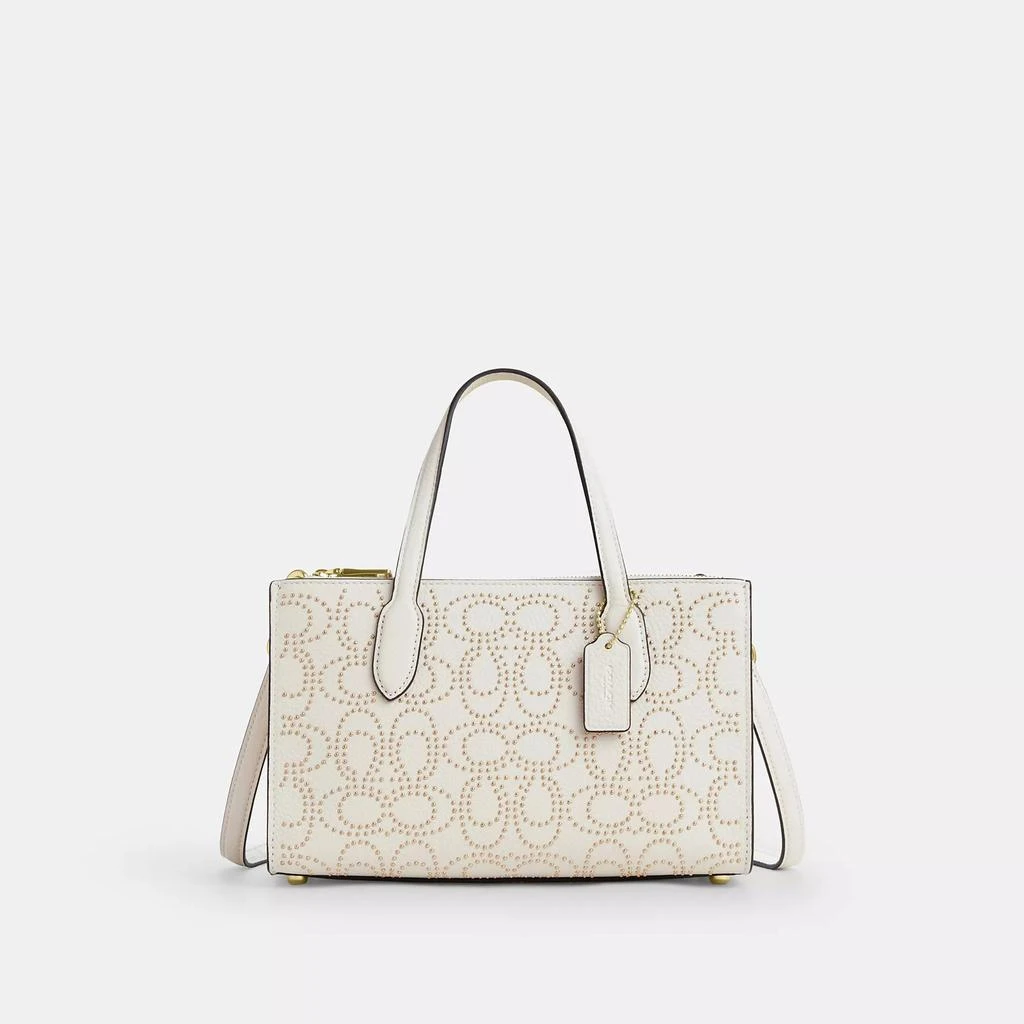Coach Nina Small Tote Bag With Signature Rivets 1