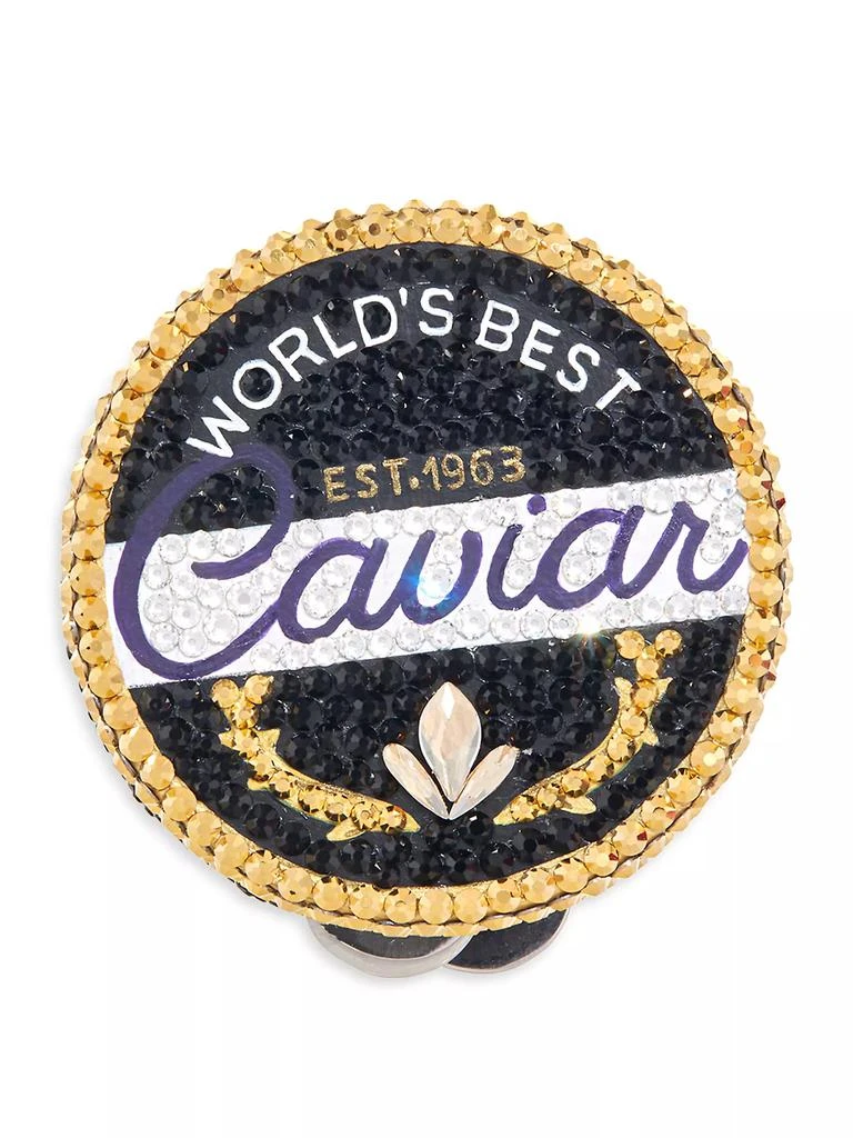 Judith Leiber Miniature World's Best Caviar Crystal Pill Box 4