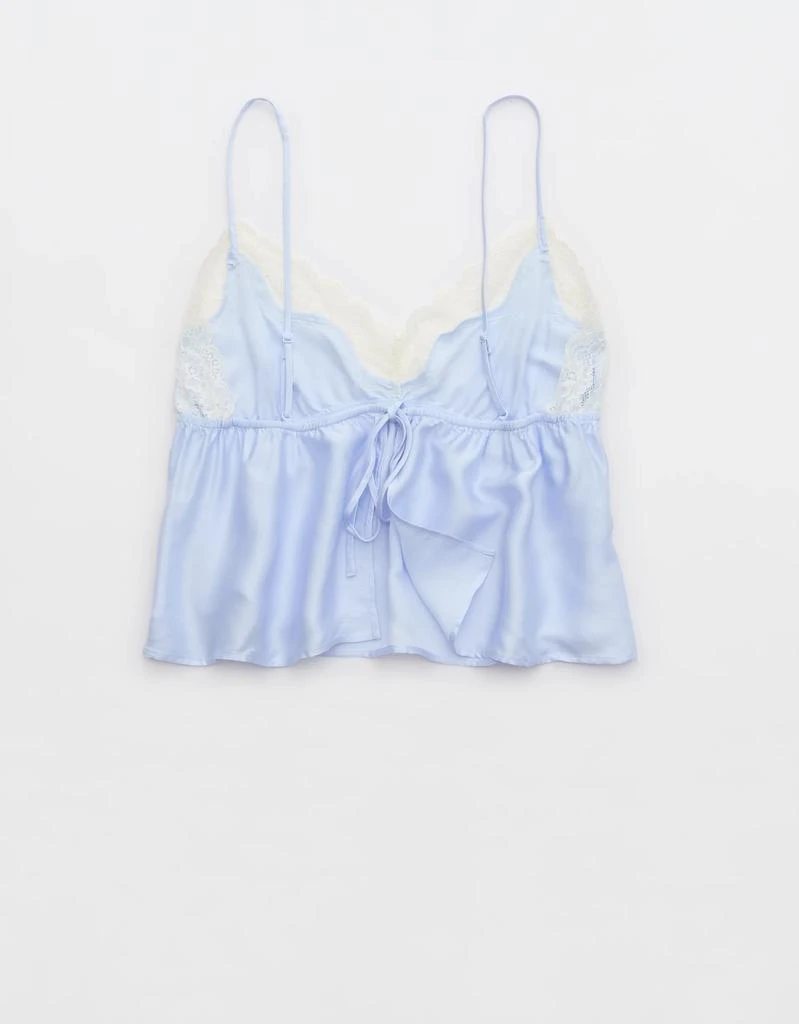 Aerie Aerie Off-Duty Satin Flirty Tank 3