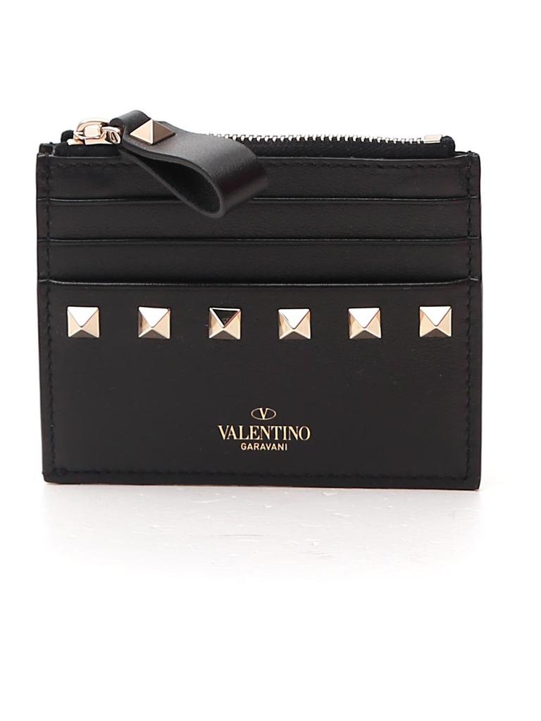 【Valentino】VLOGO WALLET W/STRAP◆6W0P0S93RQR Vlogo Signature Grainy Calfskin Wallet With Chain for Woman