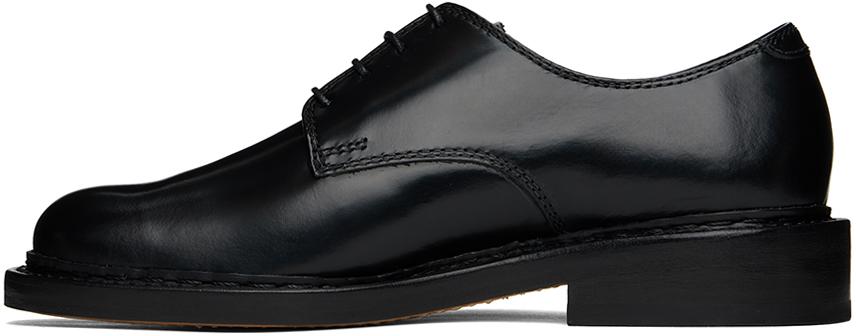 靴 OUR LEGACY UNIFORM PARADE BLACK LEATHER OUR LEGACY UNIFORM PARADE SHOE BLACK | TODAY CLOTHING