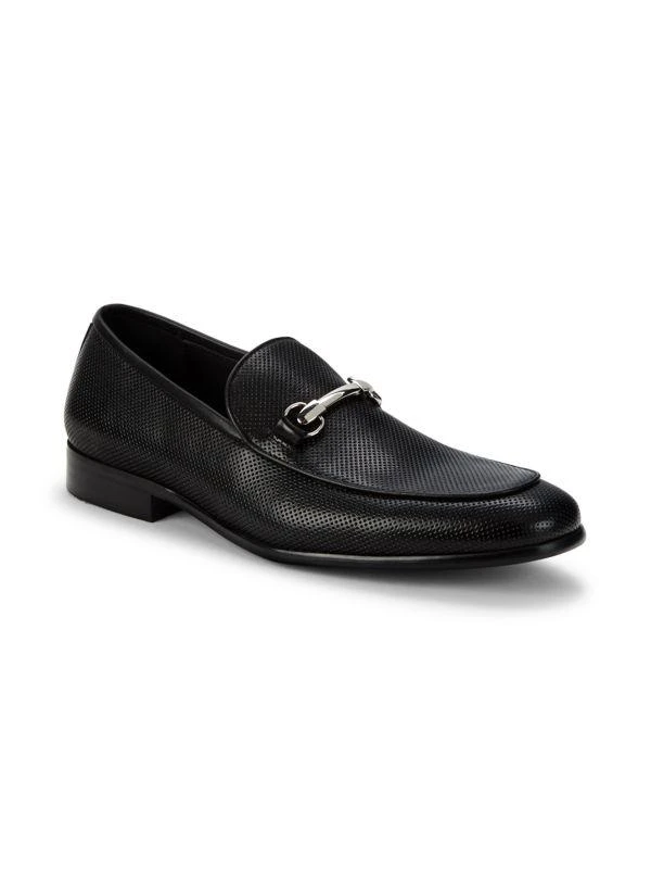 Saks Fifth Avenue Dolo Perforated Leather Loafers 2
