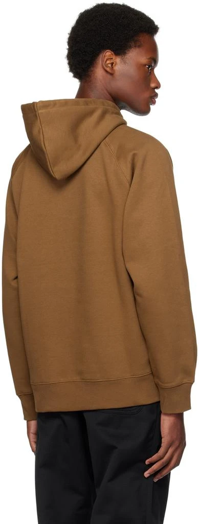Carhartt WIP Brown Chase Hoodie 3
