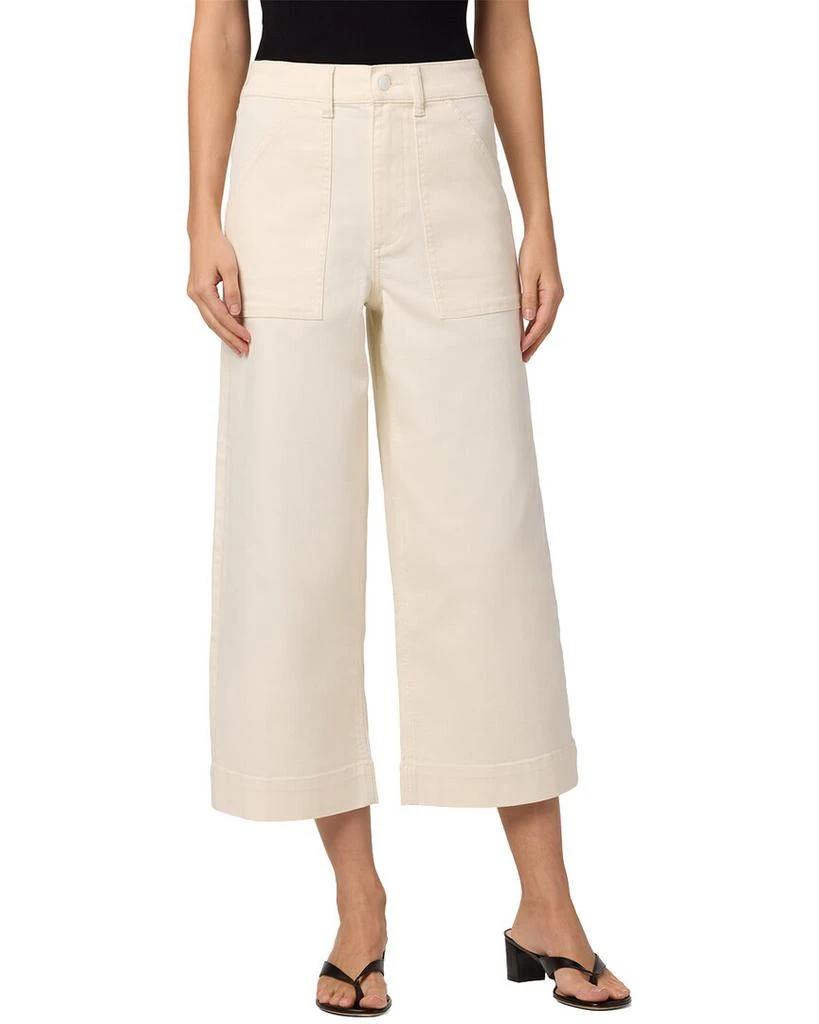 Joe's Jeans Cream Wide Leg Ankle Jean 1