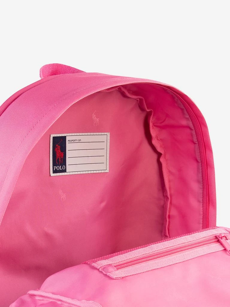 Ralph Lauren Girls Polo Bear Backpack in Pink (35.5cm) 4