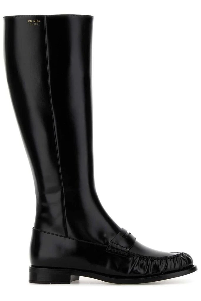 Prada Prada Ruched Zipped Boots 1