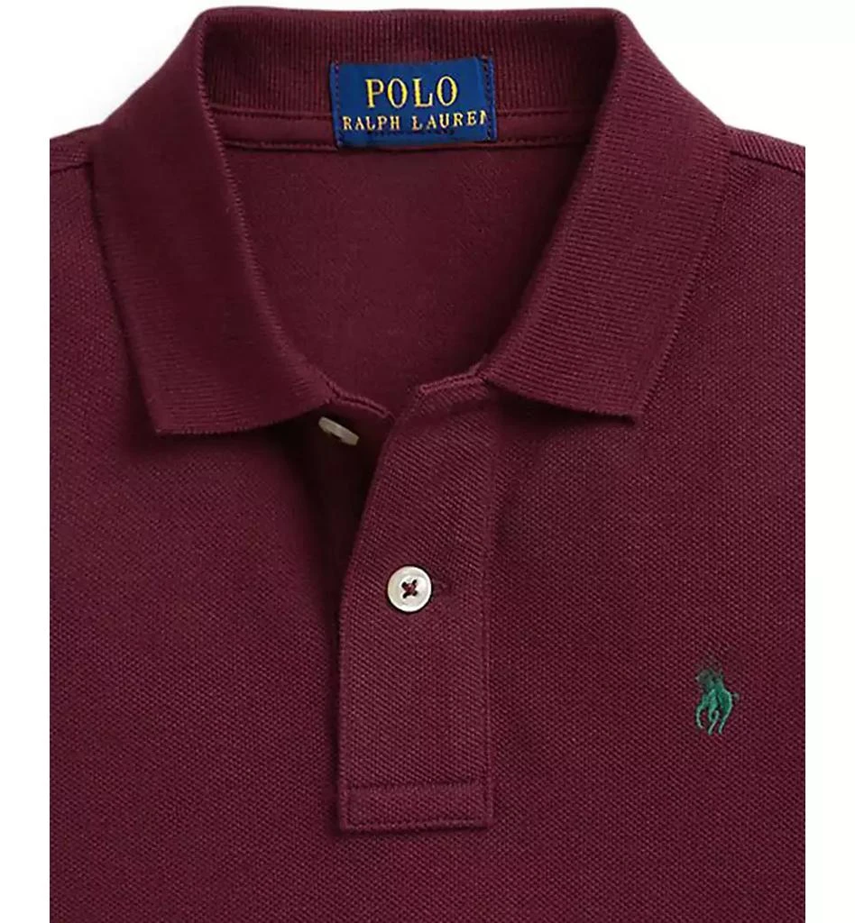 Ralph Lauren Toddler and Little Boys Cotton Mesh Long Sleeve Polo Shirt 3