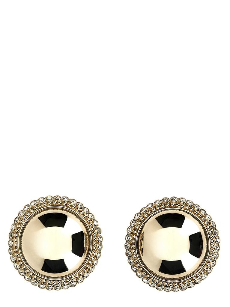 Alessandra Rich Alessandra Rich Embellished Boule Earrings