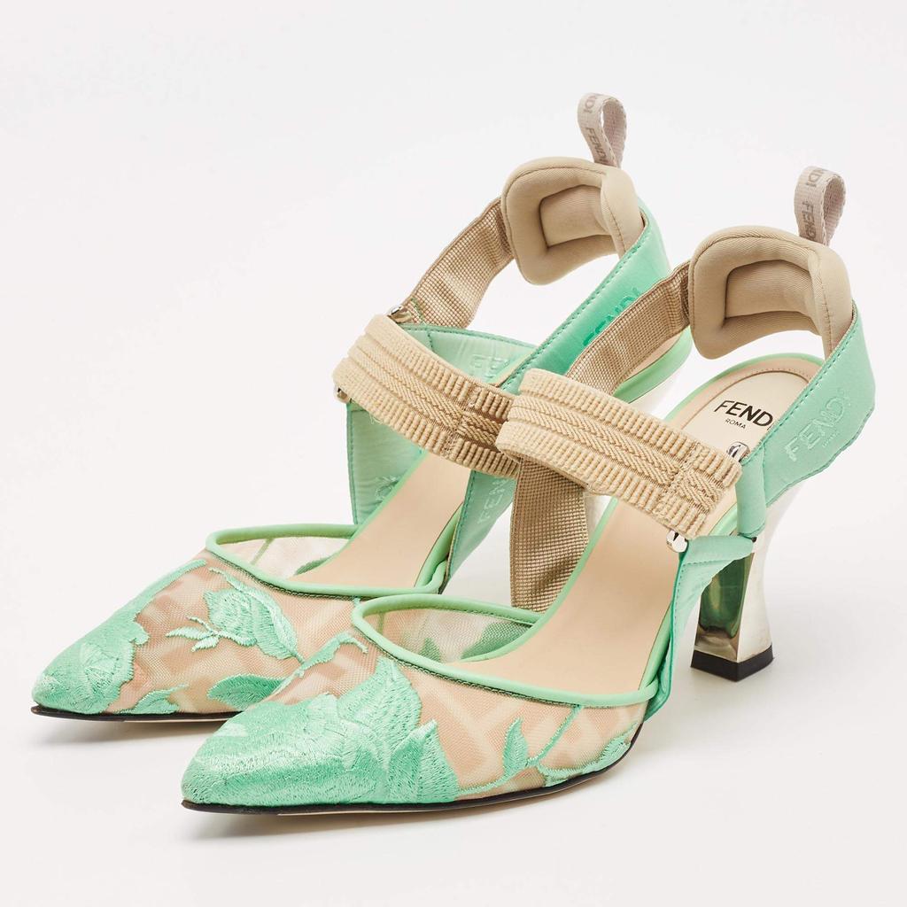 FENDI COLIBRÌ(コリブリ) メッシュパンプス 38 Colibrì Fine leathers Multicolour | Fendi