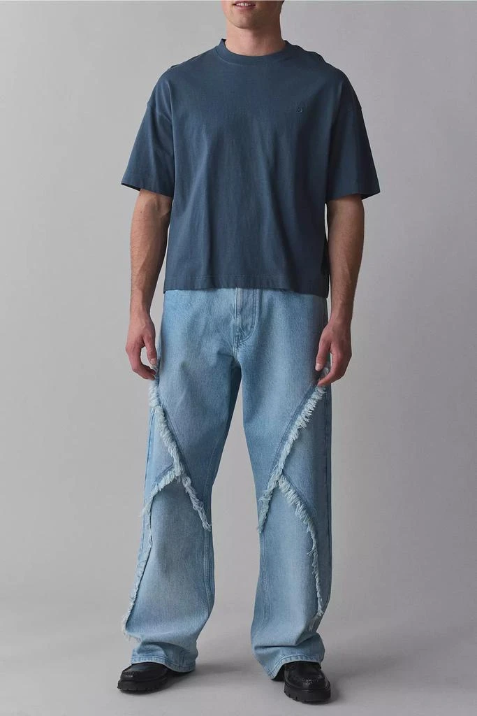 BDG BDG Nitro Frayed Trim Baggy Fit Jean 4