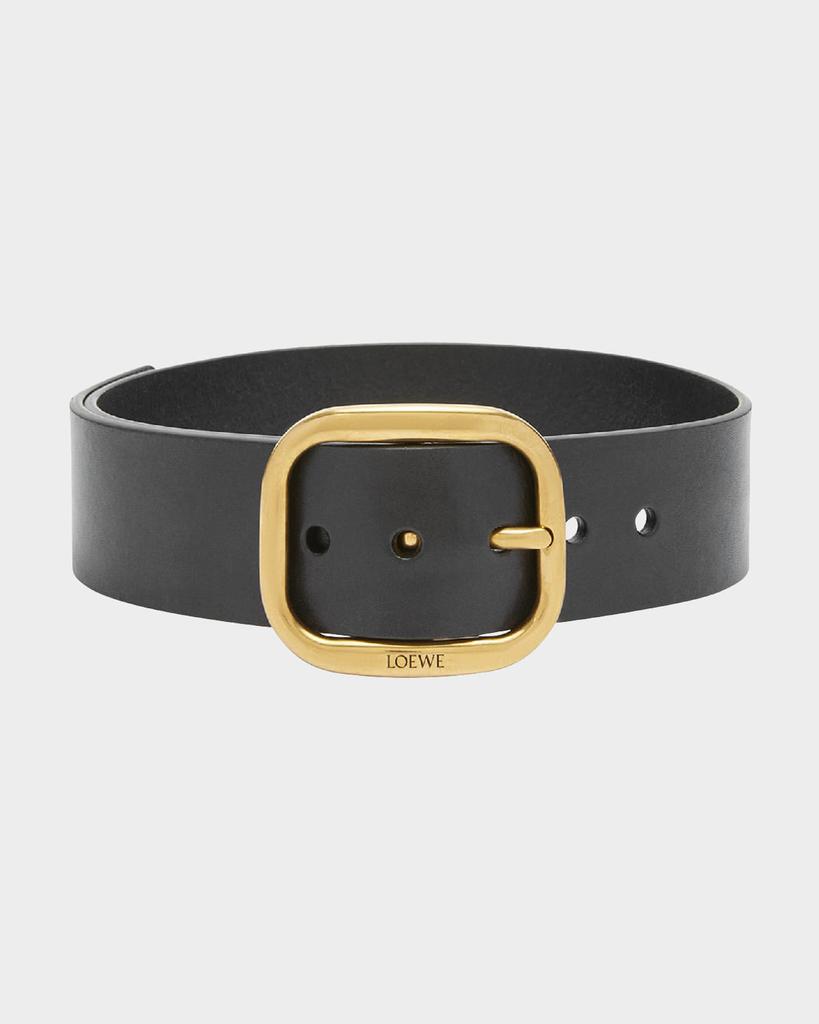Loewe Loewe Logo Lettering Buckle Belt - Belts - Compare