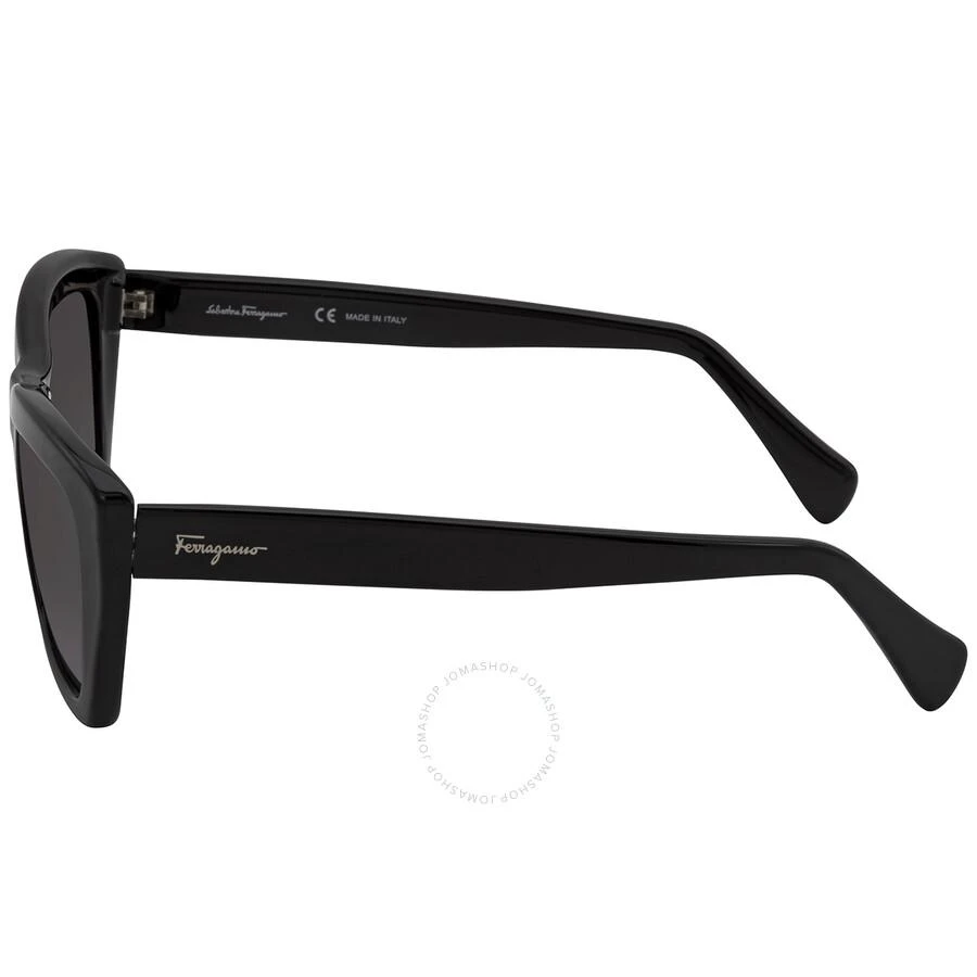 Salvatore Ferragamo Grey Rectangular Ladies Sunglasses SF958S 001 55 3