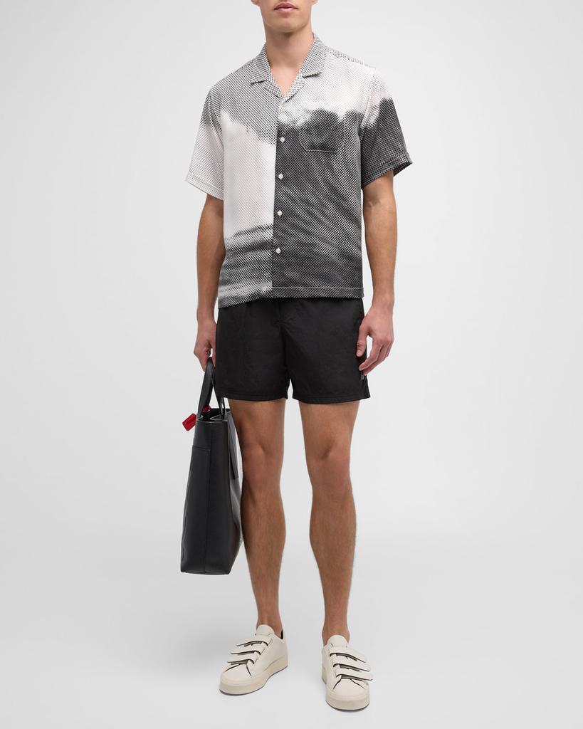 Stampd Men's Dotted Wave Camp Shirt